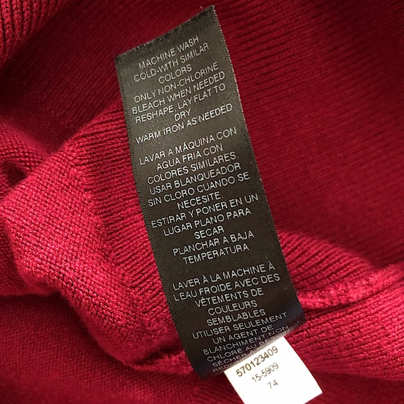 WHBM 3/4 Sleeve Crewneck Shiny Snap Cardigan - Picture 14 of 16